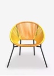 John Lewis Salsa Garden Chair, Two Tone Yellow - Customer returns, refused delivery