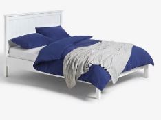 Item Description - John LewisSt Ives Bed Frame, Double, White Haze 135CM WH