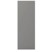 2 x Bathstore Portfolio Gloss End Cladding Standard H820mm Gloss Grey RRP £299 - No VAT