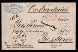 Austria / Brazil / Accountancy Marks 1868