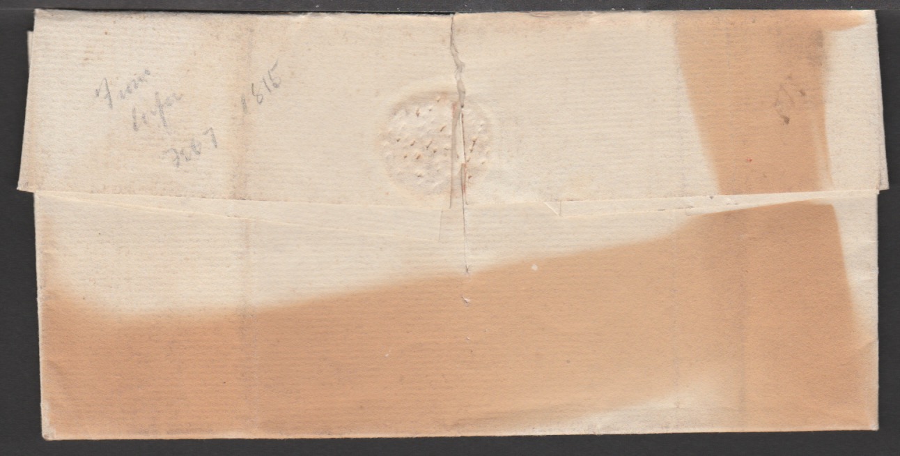 Malta / G.B. Ship Letters - Falmouth 1815 - Image 2 of 5
