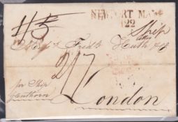 G.B. - Ireland - Ship Letters - Newport 1817