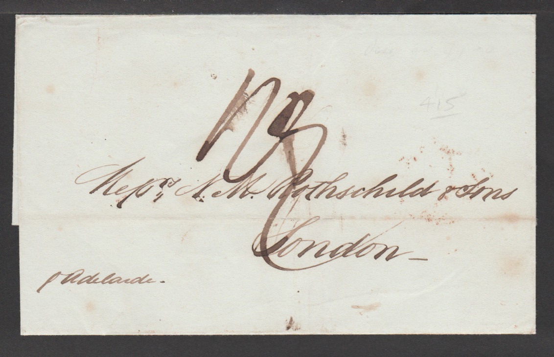 G.B. - Channel Islands / Ship Letters - Guernsey 1838 - Image 2 of 2