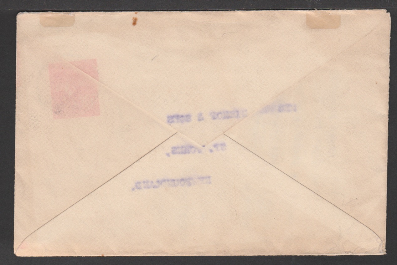 Barbados / Wreck Mail 1914 (Jan 1) - Image 2 of 2