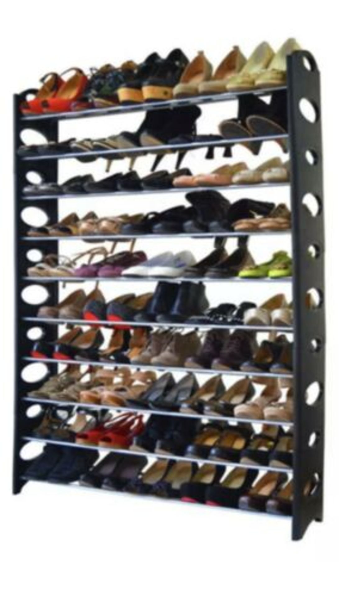 Progen Luxury 10 Tier Shoe Rack Organiser