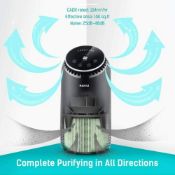 Partu Air Purifier Model Bs-08 With True Hepa & Active Carbon Filter