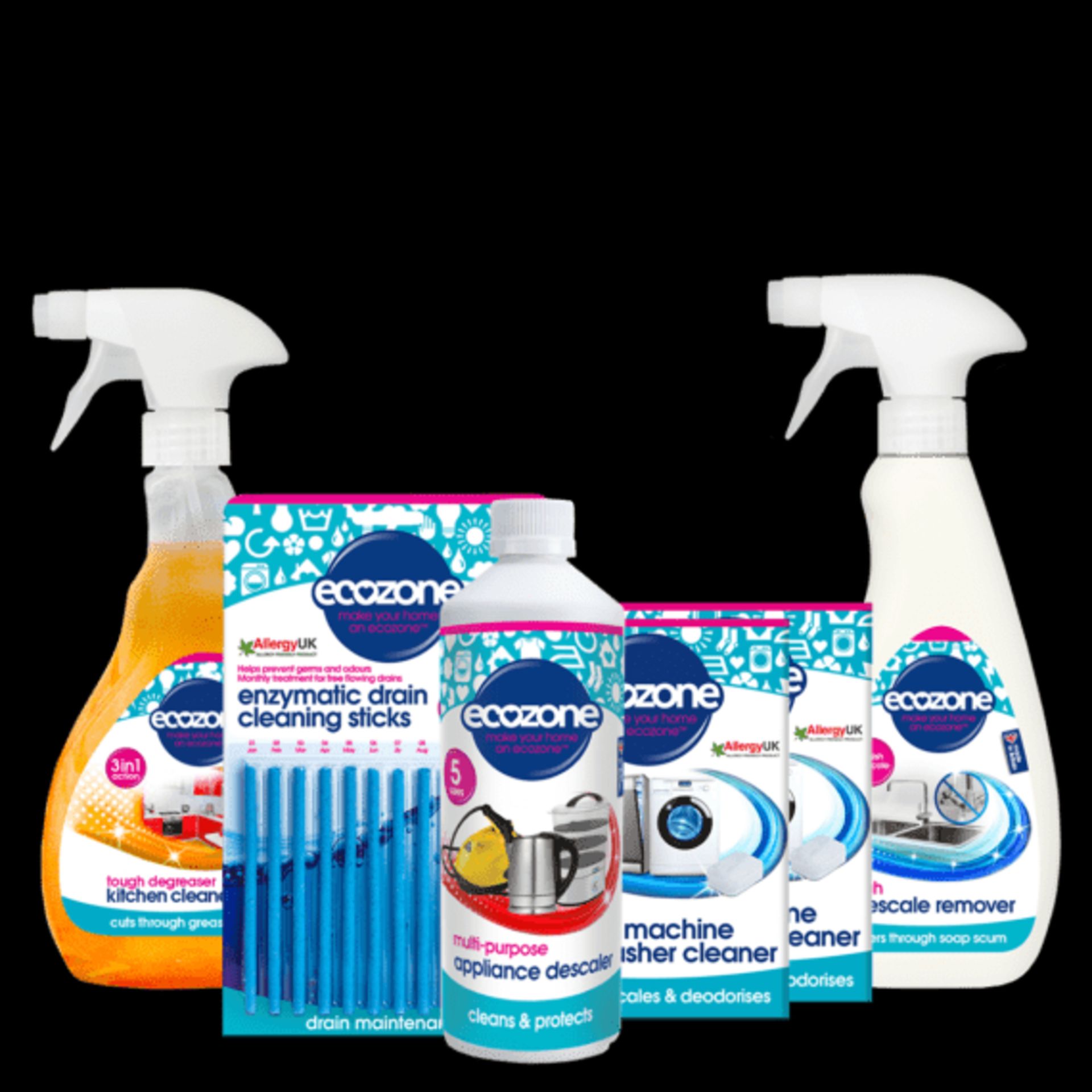 EcoZone 6 Piece Eco-Conscious Cleaning Set