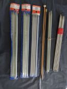 12 Sets Of Knitting/Wool Needles