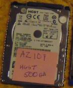 AZ107 HGST 500 GB Hard Drive