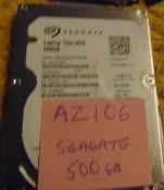 AZ106 Seagate 500 GB Hard Drive