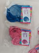 Birthday Balloons. Blue and Pink. 2 Large Bags