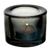 Utopia Candleholders, R90068-000000-B01012, Chunky Tealight Holder - Black (Box of 12)