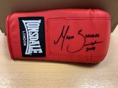 Marco Antonio Barrera Signed Boxing Glove