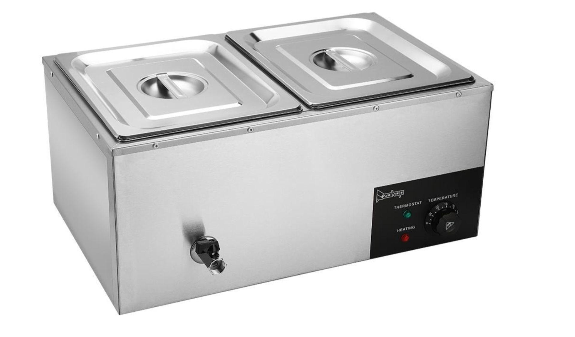 Brand New Wet 2 Pot Bain-Marie