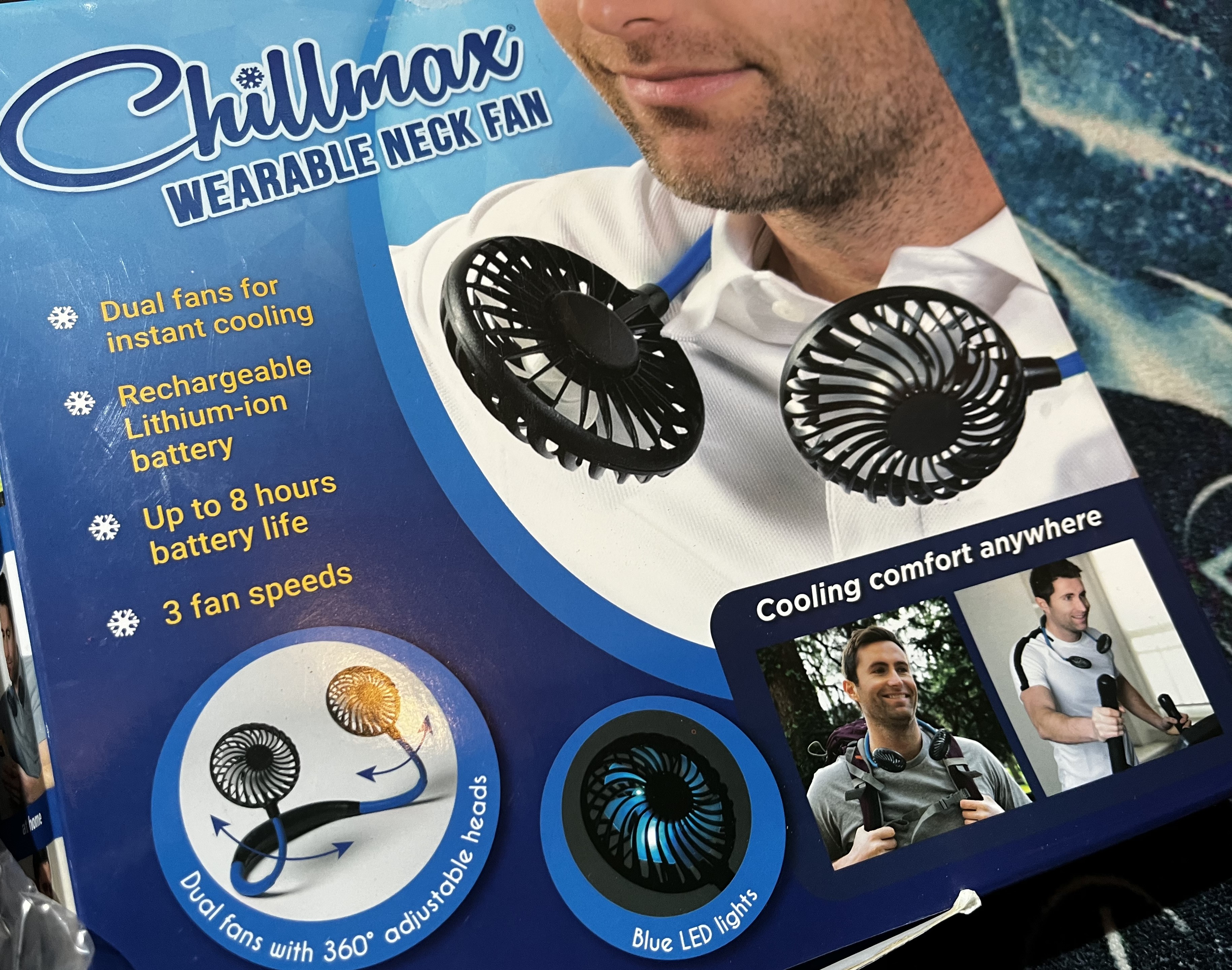 H1/A - Chillmax Air Go Coolers & Wearable Neck Fan - Job Lot - Image 3 of 3