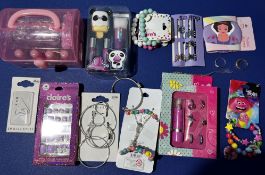 H5/A - Kids Claire's accessories, Lipstick, Bangles, Bracelets, Hair Clips, Badge + More