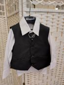 Boys Waistcoat, Shirt and Tie