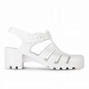 Truffle White PVC Shoes