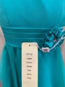 Amanda Wyatt Flowergirl Dress in Age 4 Tiffany Blue