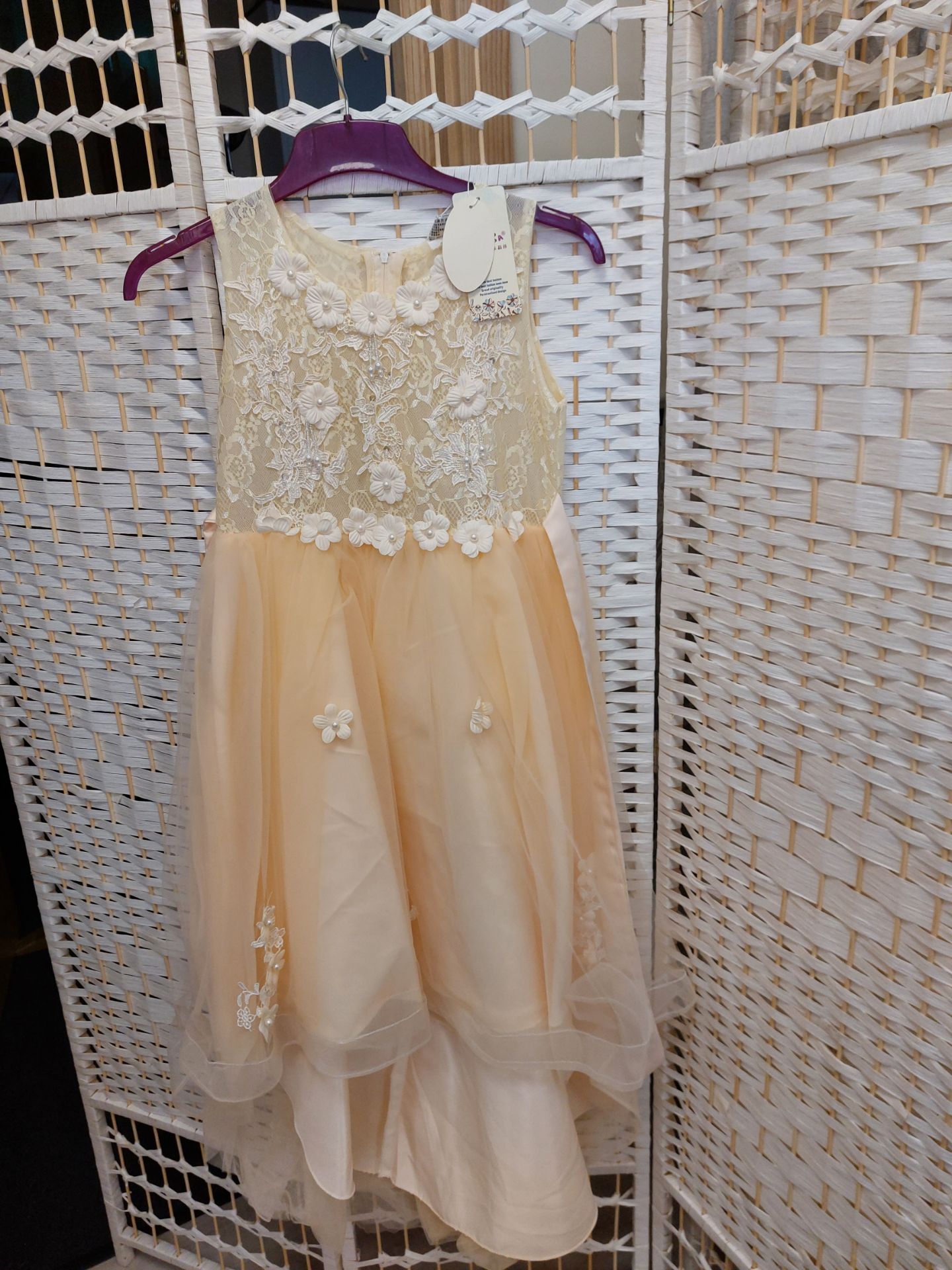 Dress Age 5 - 8 Champagne