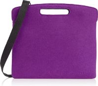 Urban Country Messenger Bag Pierced Handle Bag, Purple UC008006-Purple