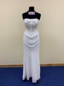 424 Trudy Lee Wedding Dress Size 12 RRP £895 Ivory