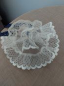 Lace Doilies or Wedding Favour Wrappers Box of 100