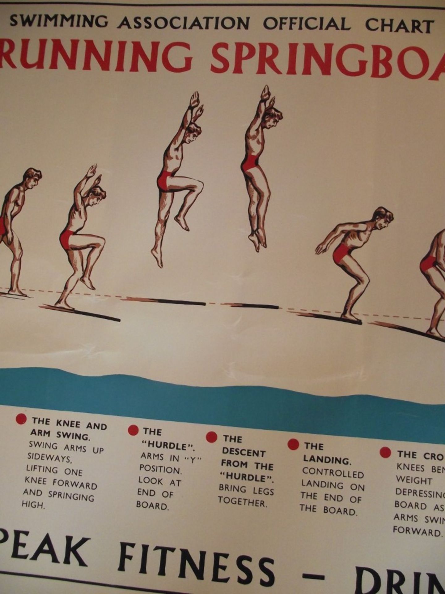 4 X 1950's Original 'Amateur Swimming Association' advertising posters, published by Bovril Ltd. - Image 47 of 51