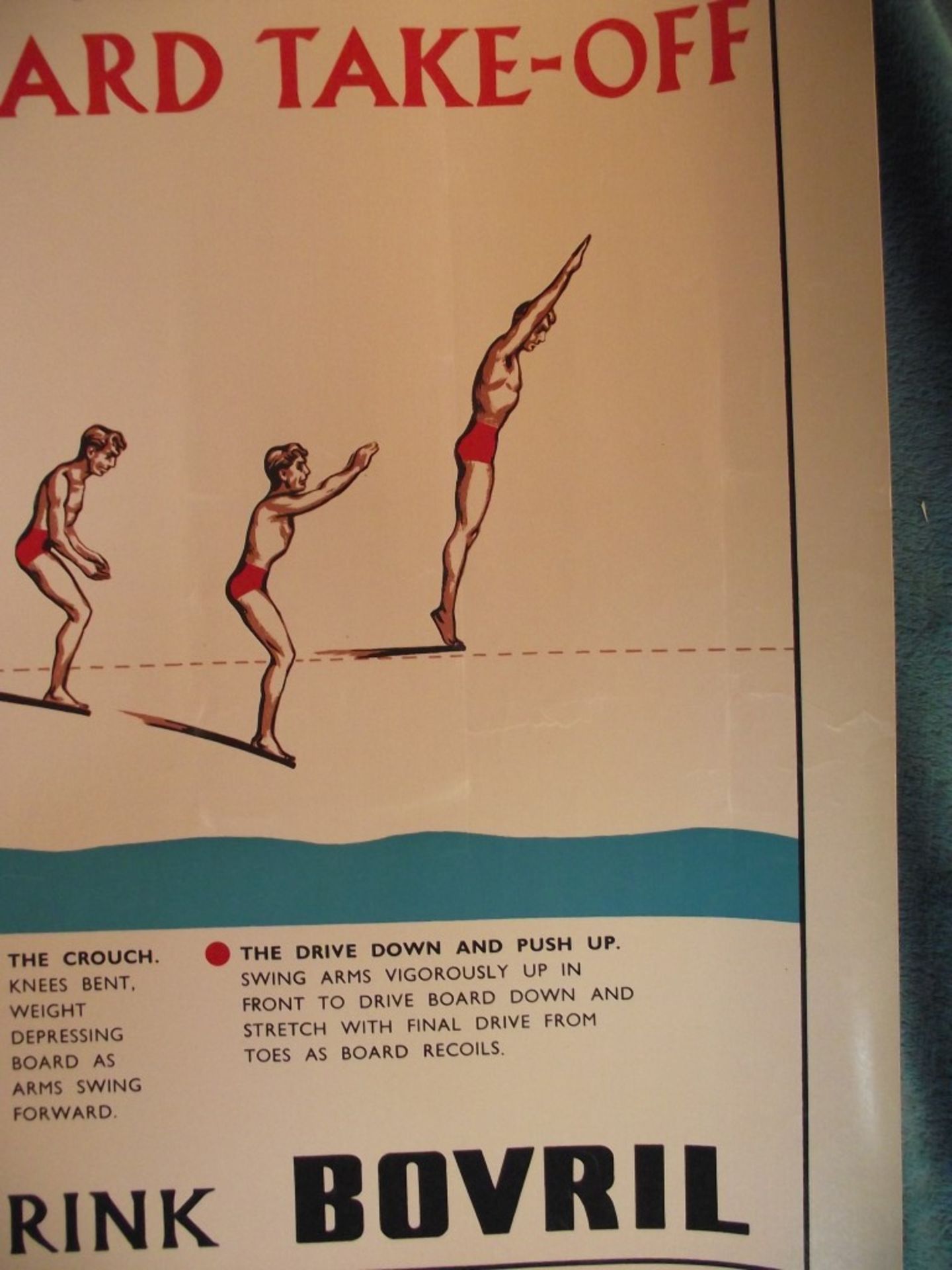 4 X 1950's Original 'Amateur Swimming Association' advertising posters, published by Bovril Ltd. - Image 48 of 51