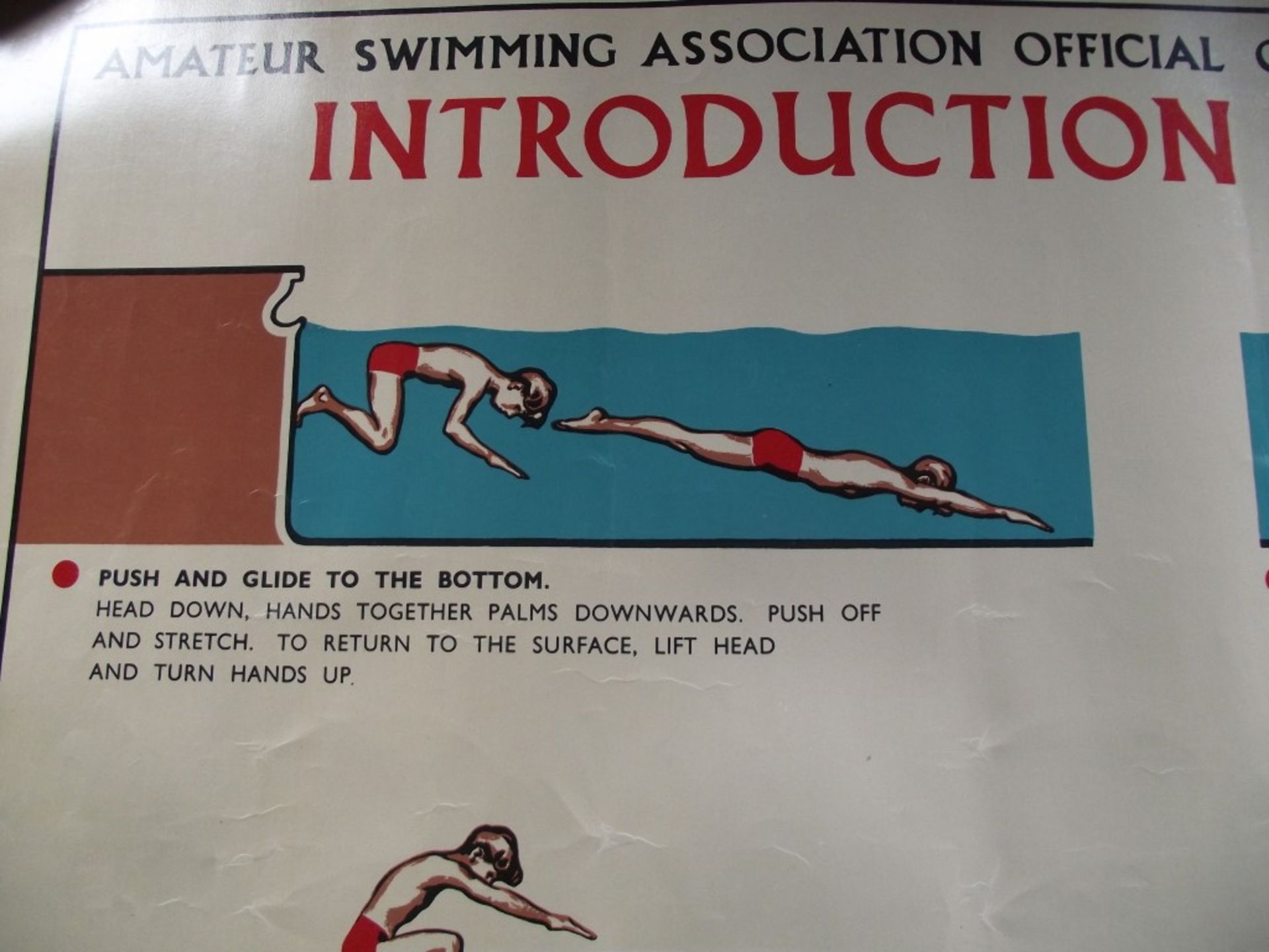 4 X 1950's Original 'Amateur Swimming Association' advertising posters, published by Bovril Ltd. - Image 10 of 51