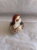 Royal Crown Derby Paperweight - Bakewell Duckling