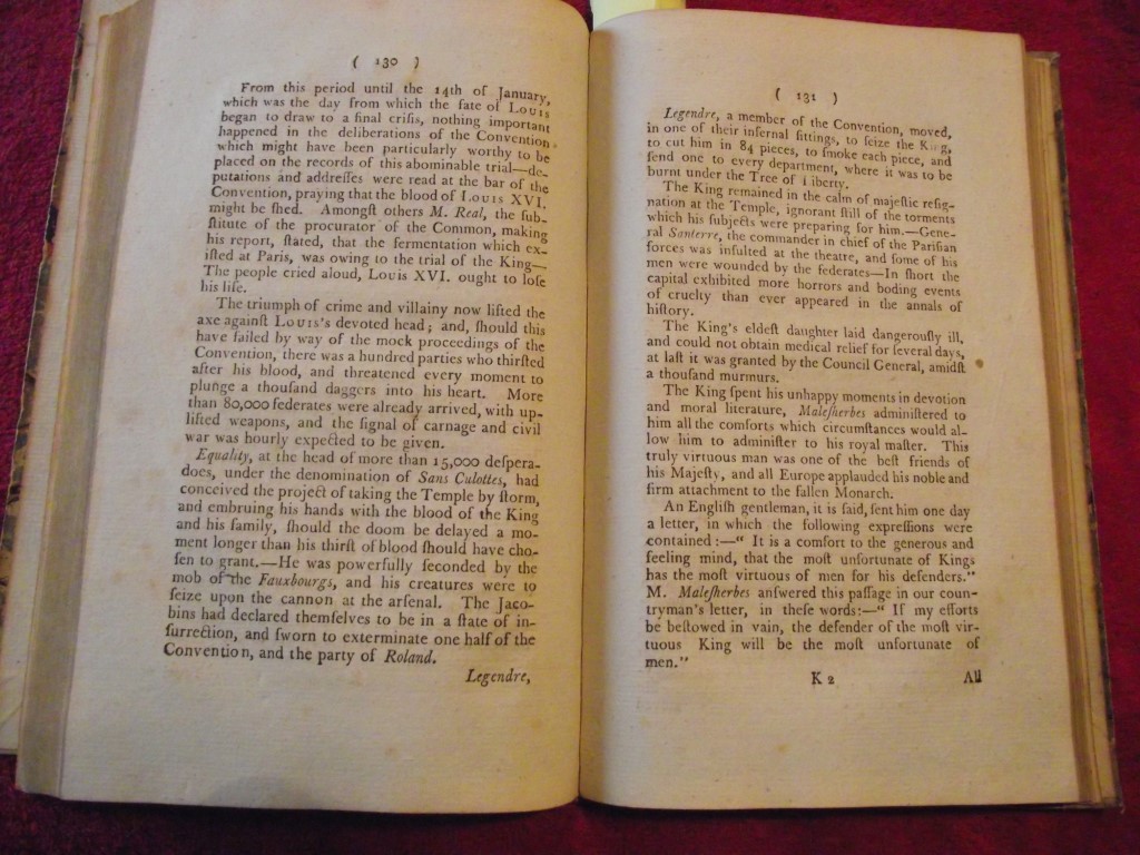 Proceedings of the French National Convention on the trial of Louis XVI - By Joseph Trapp 1793 - Image 12 of 24