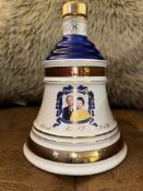 Bell's Whisky Celebratory Decanter -Queen & Prince Phillip 50th Golden Wedding Anniversary (1997)