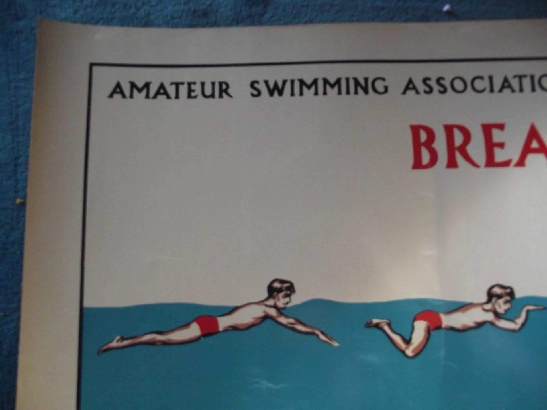 4 X 1950's Original 'Amateur Swimming Association' advertising posters, published by Bovril Ltd. - Image 20 of 51