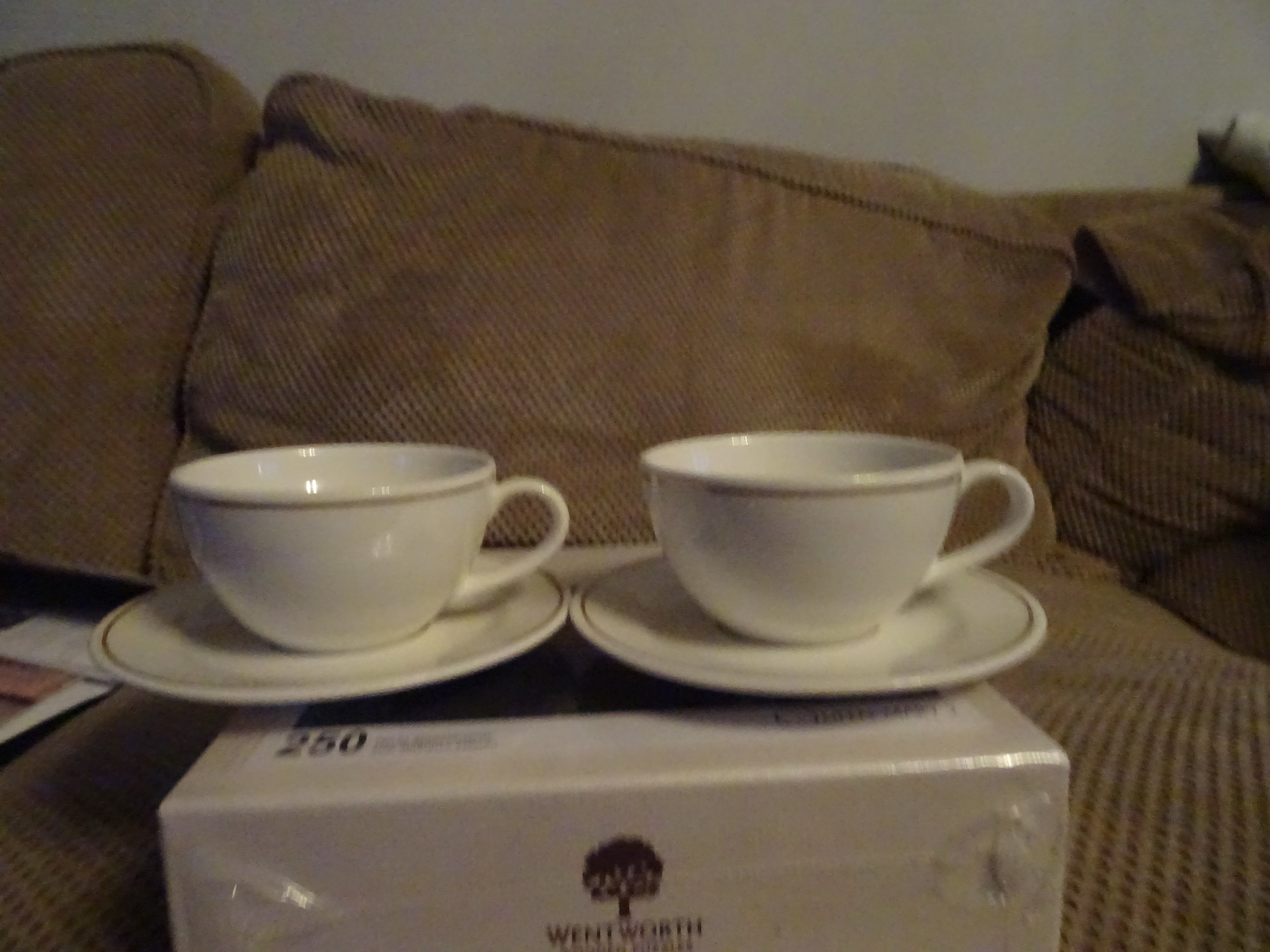 Queen Mary 2 New Jigsaw and 2 Wedgewood Cunard Tea Cups/Used - Image 4 of 6