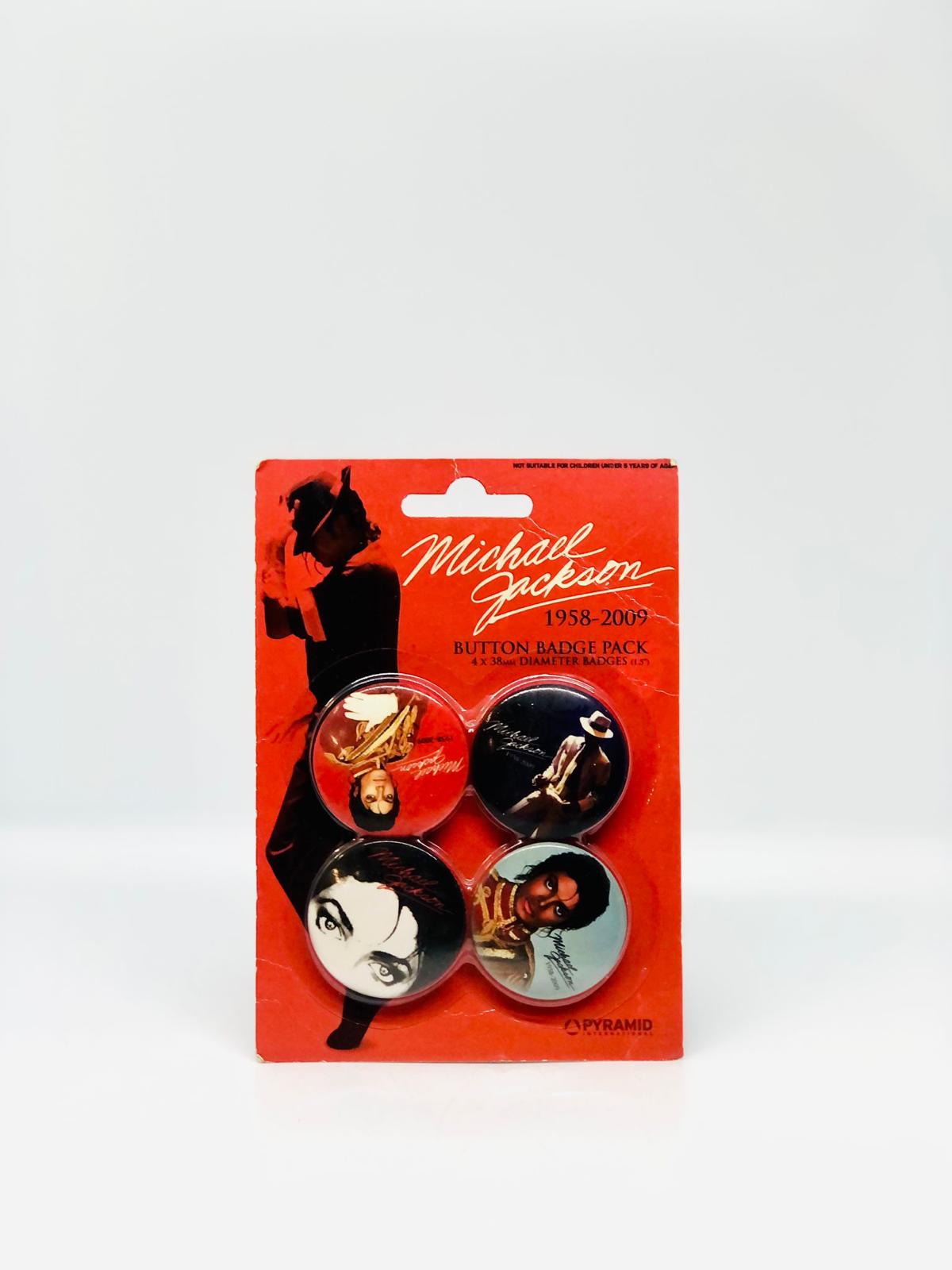 Rare Michael Jackson 1958-2009 Button Badge Pack Collectors MJ