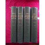 A Topographical Dictionary of England by Samuel Lewis - London 1831 - 1st Edit.