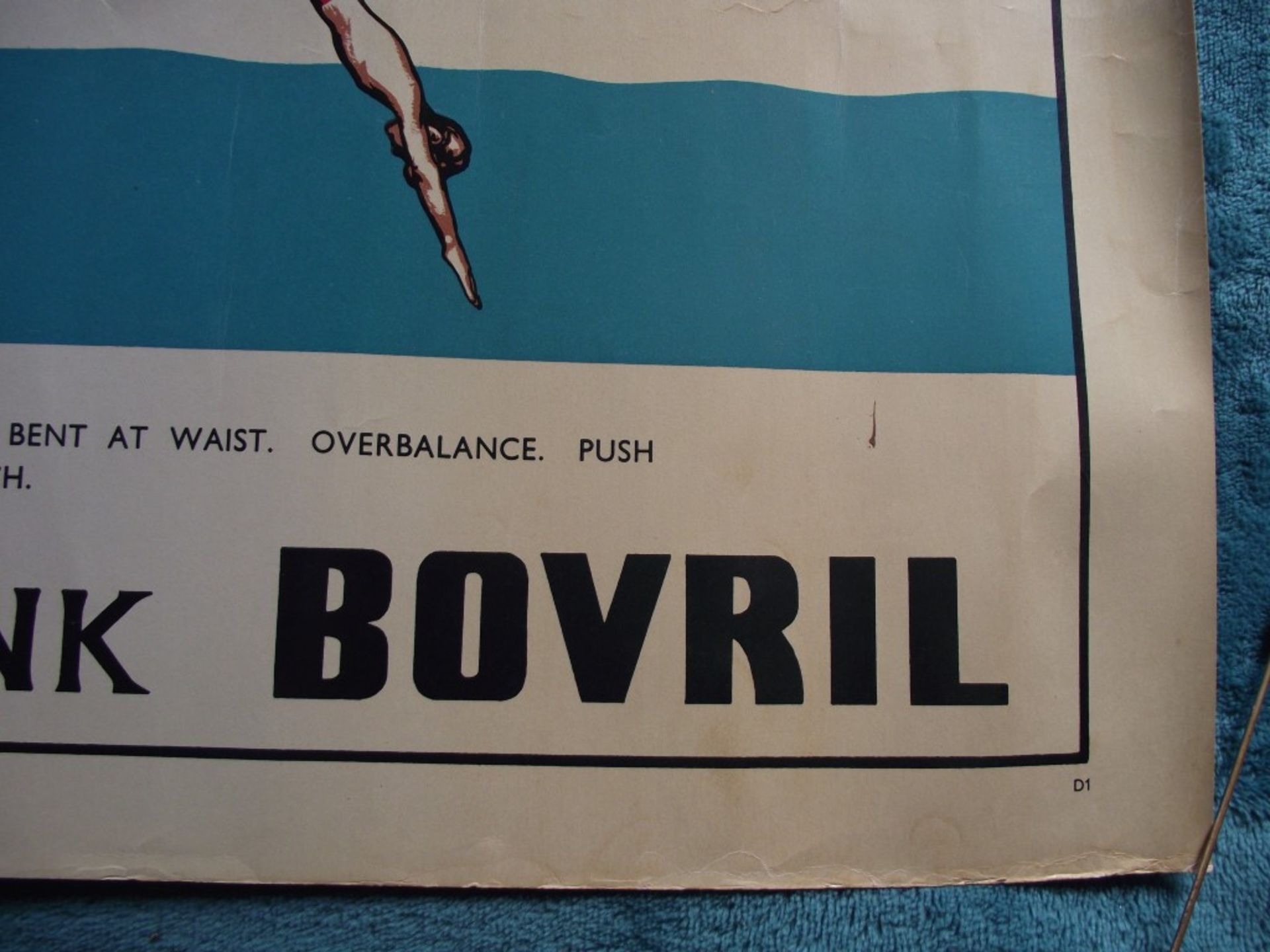 4 X 1950's Original 'Amateur Swimming Association' advertising posters, published by Bovril Ltd. - Image 3 of 51