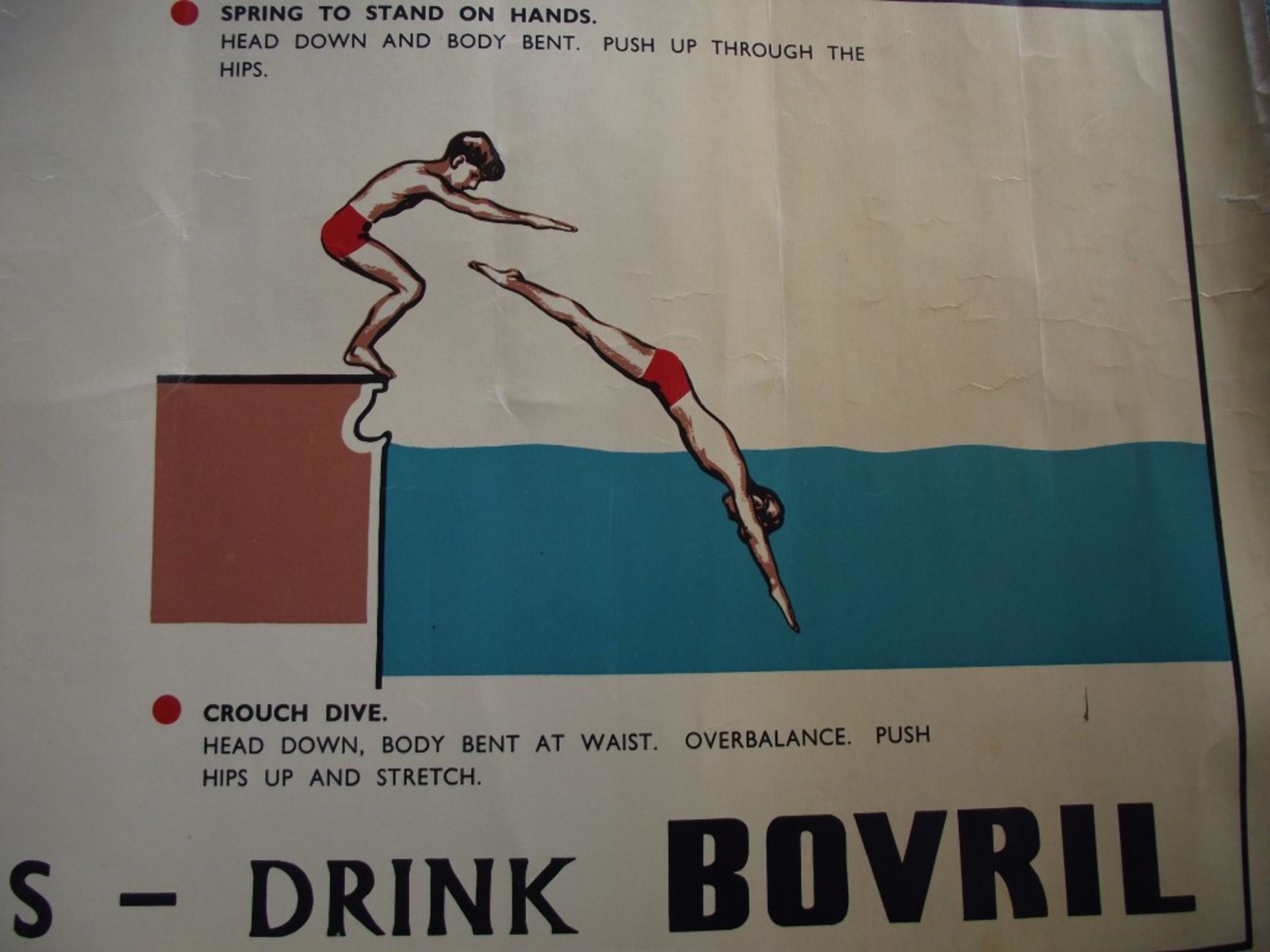 4 X 1950's Original 'Amateur Swimming Association' advertising posters, published by Bovril Ltd. - Image 12 of 51