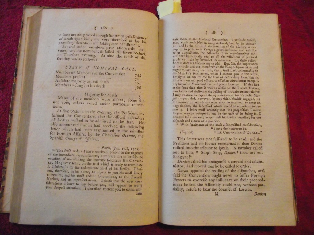 Proceedings of the French National Convention on the trial of Louis XVI - By Joseph Trapp 1793 - Image 16 of 24