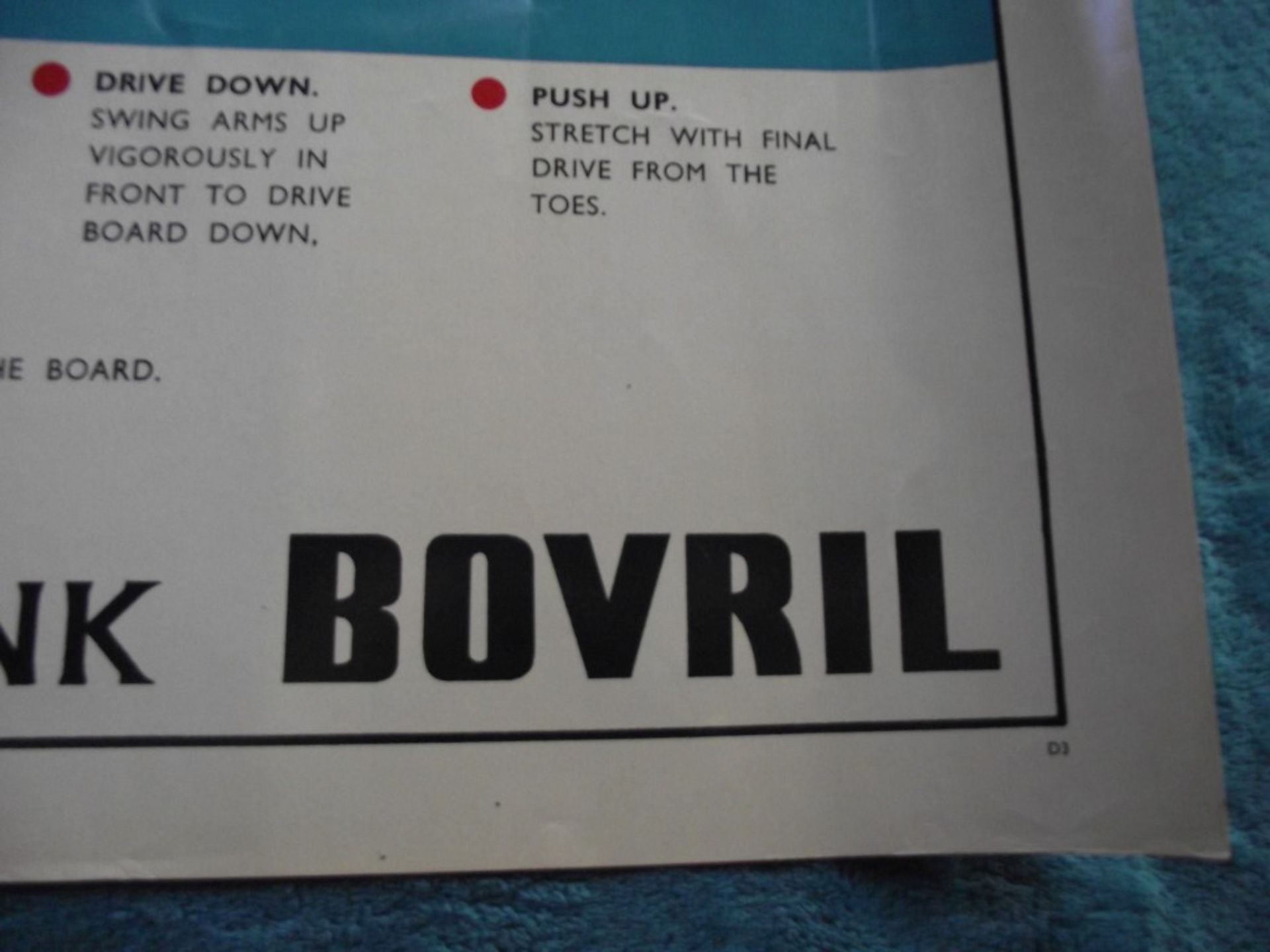 4 X 1950's Original 'Amateur Swimming Association' advertising posters, published by Bovril Ltd. - Image 30 of 51