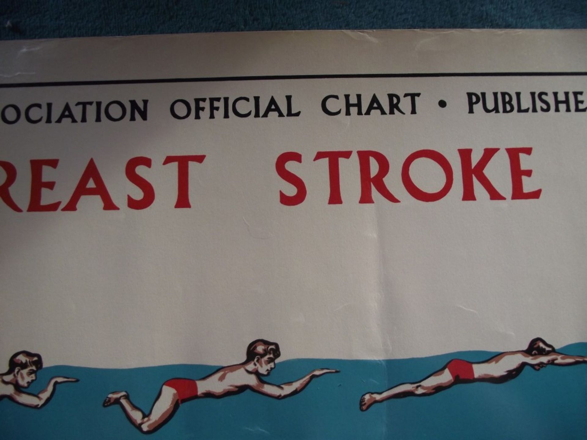 4 X 1950's Original 'Amateur Swimming Association' advertising posters, published by Bovril Ltd. - Image 19 of 51