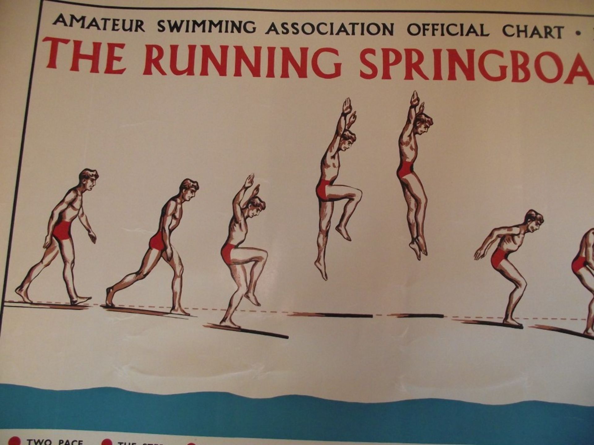 4 X 1950's Original 'Amateur Swimming Association' advertising posters, published by Bovril Ltd. - Image 49 of 51