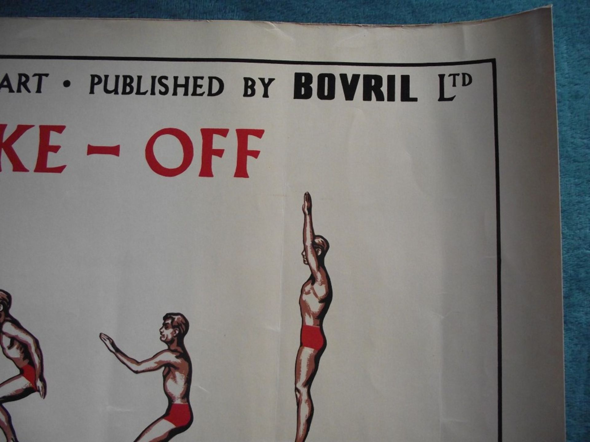 4 X 1950's Original 'Amateur Swimming Association' advertising posters, published by Bovril Ltd. - Image 31 of 51