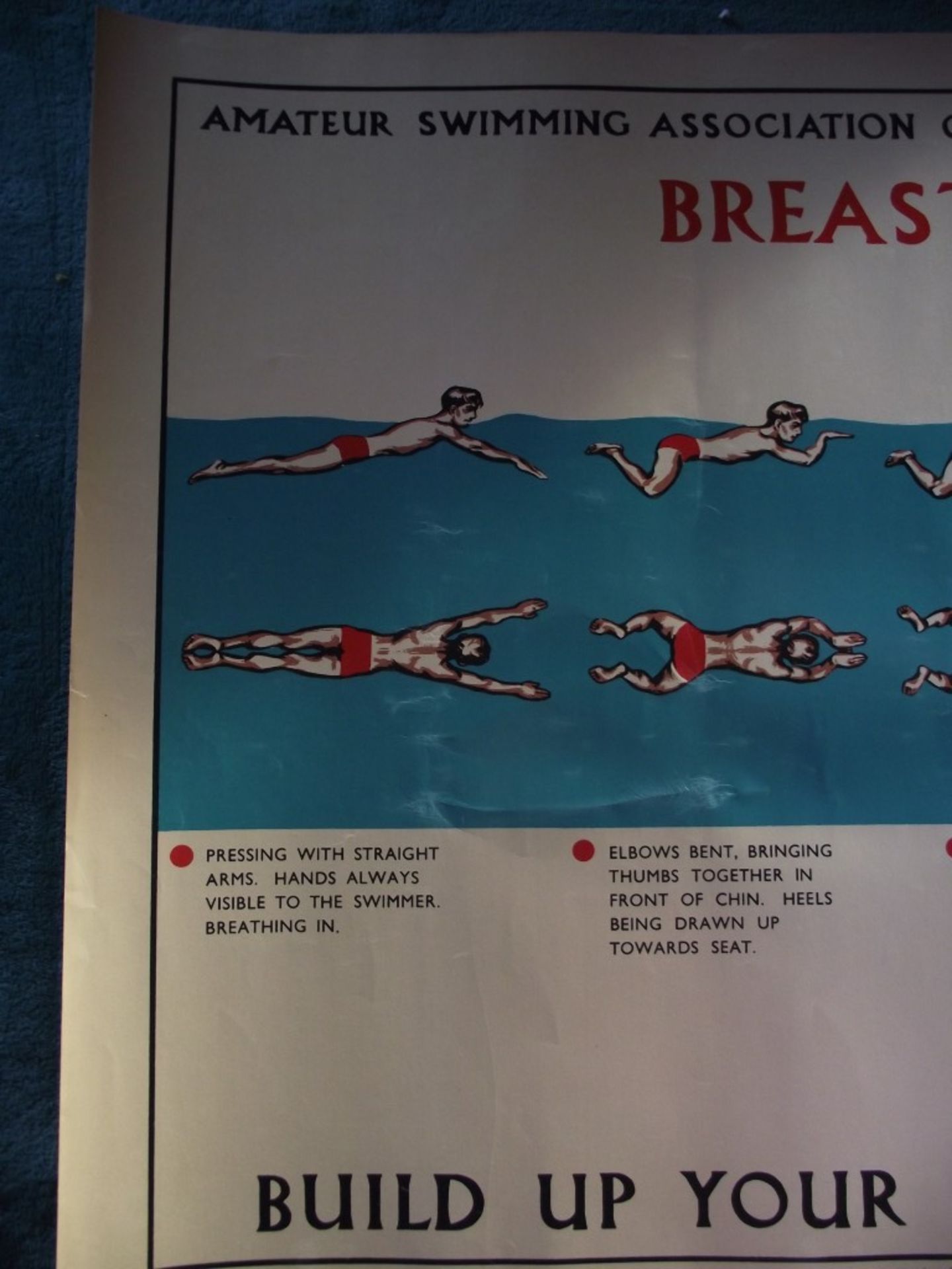 4 X 1950's Original 'Amateur Swimming Association' advertising posters, published by Bovril Ltd. - Image 21 of 51