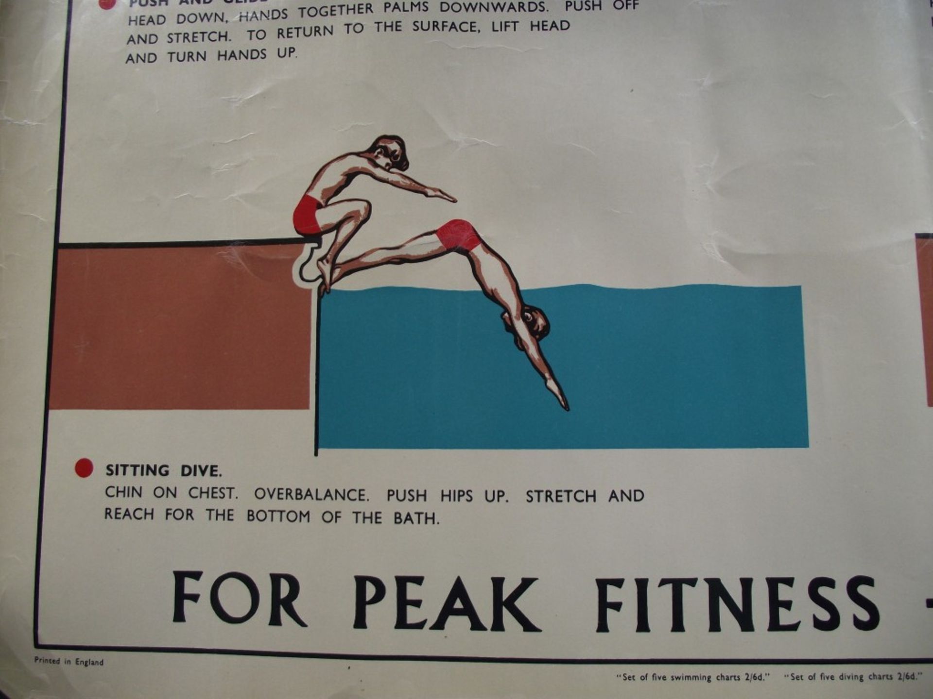 4 X 1950's Original 'Amateur Swimming Association' advertising posters, published by Bovril Ltd. - Image 11 of 51