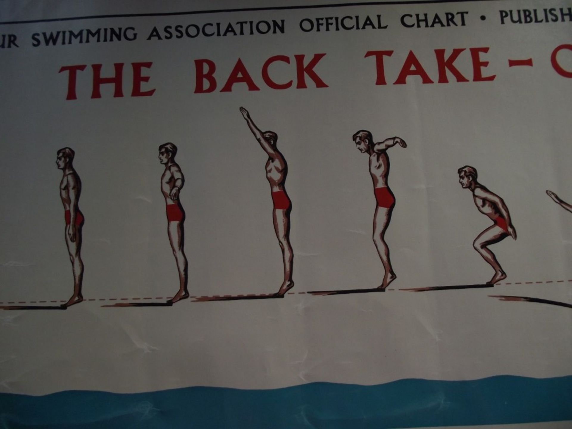 4 X 1950's Original 'Amateur Swimming Association' advertising posters, published by Bovril Ltd. - Image 37 of 51