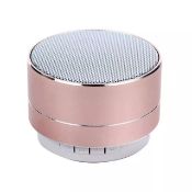 Small A10 mini wireless blue tooth Speaker ROSE GOLD