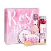 NEW PACKAGED Rose All-Day Bath Gift Box. (SKU:BFF-BP-11) Best Gift Set for Women