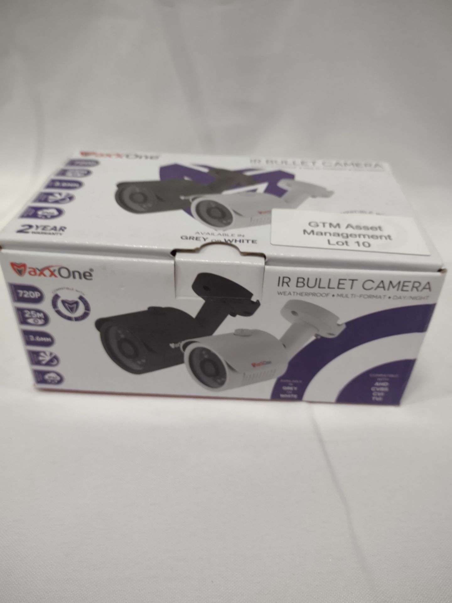 MaxxOne IR Bullet Camera. RRP £49.99 - GRADE U